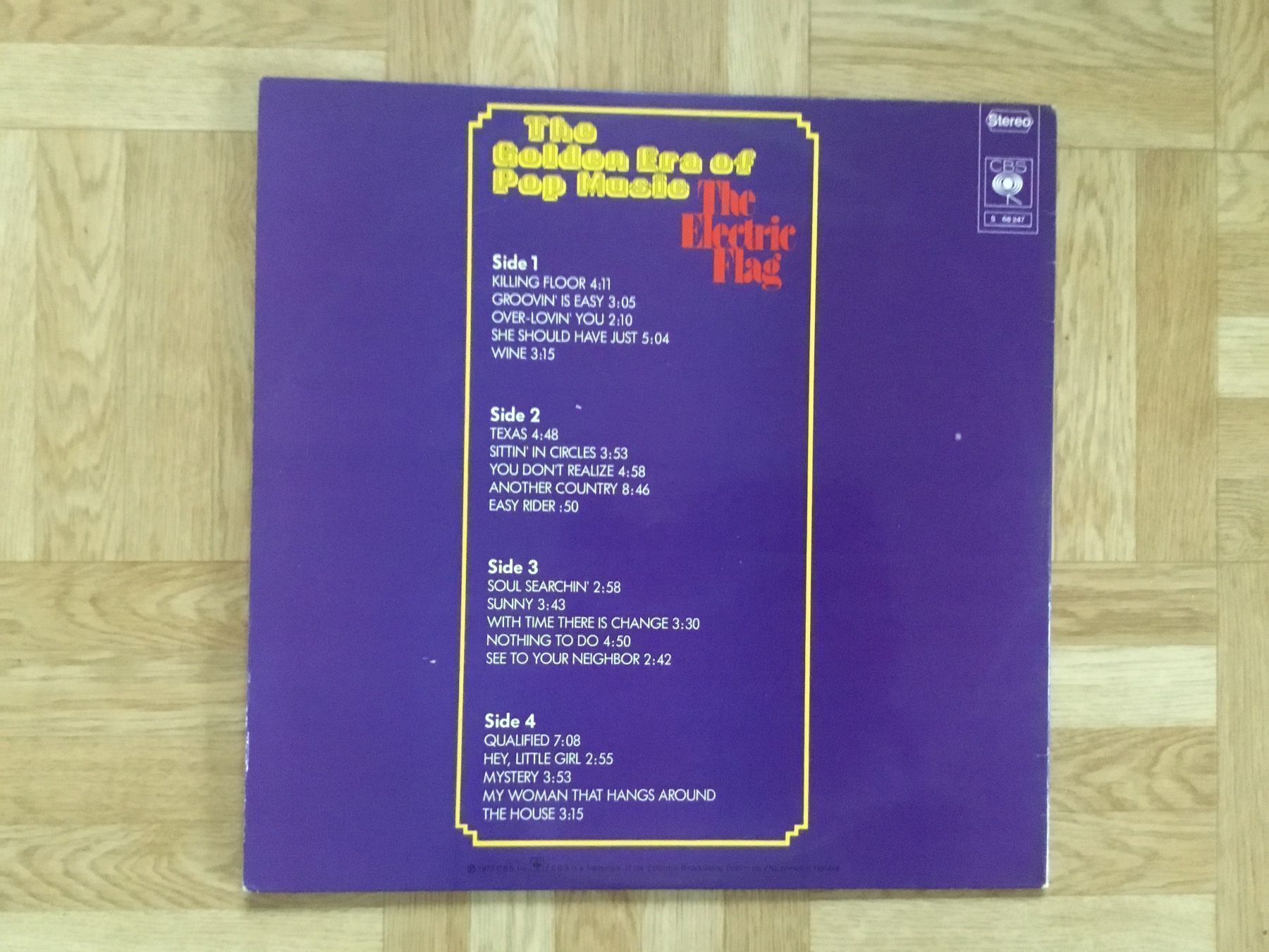 Dischi in vinile: The Electric Flag / Golden era – Usato da Kreuzlingen venduto da Schuggerman 2