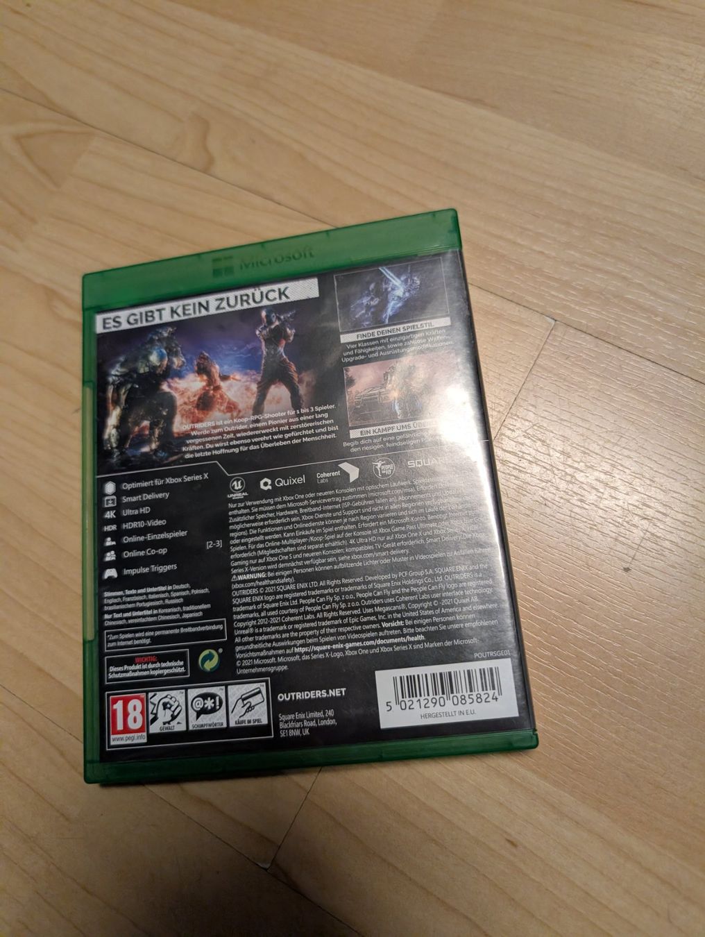 Jeux: Outriders Microsoft Xbox one series x – D'occasion à Giubiasco par Tici__nerd_Giubiasco 1