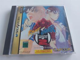 Street Fighter 2 Zero Sega Saturn JAP V.