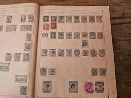 Francobolli antichi Gran Bretagna e colonie - con pezzi rari