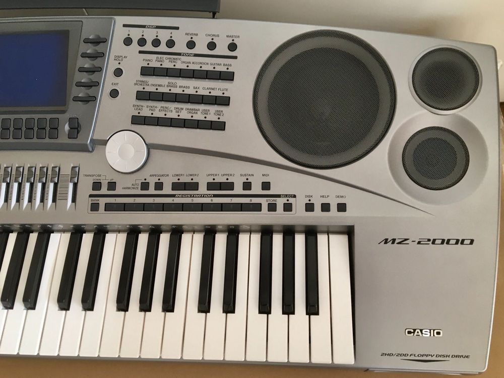 Casio mz 2000 online keyboard