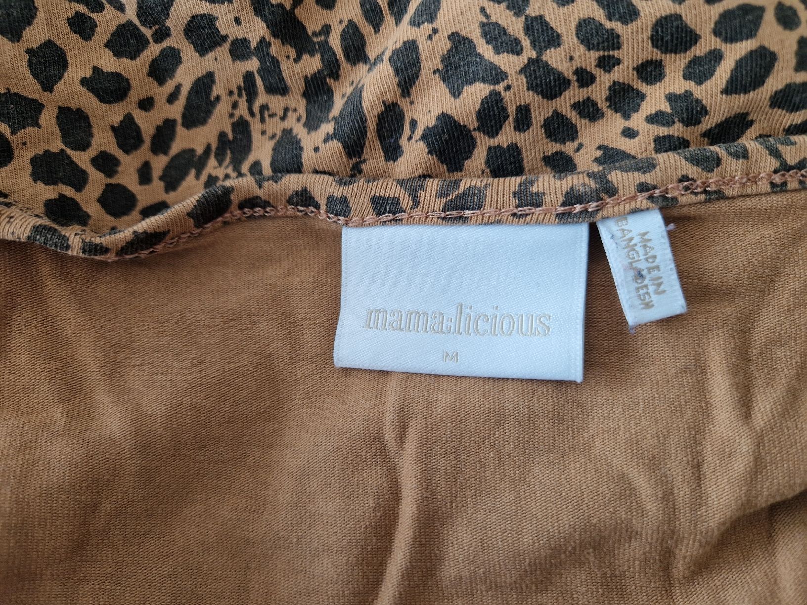 Mamalicious Maglioni & Felpe: Mamalicious Wickeloberteil M, Leopard Muster – Usato da Niederrohrdorf venduto da Miripfiri 1