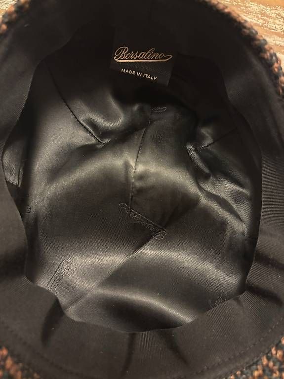 Borsalino Copricapi, berretti & cappellini: Schiebermütze Borsalino – Usato da Novaggio venduto da cloului 1