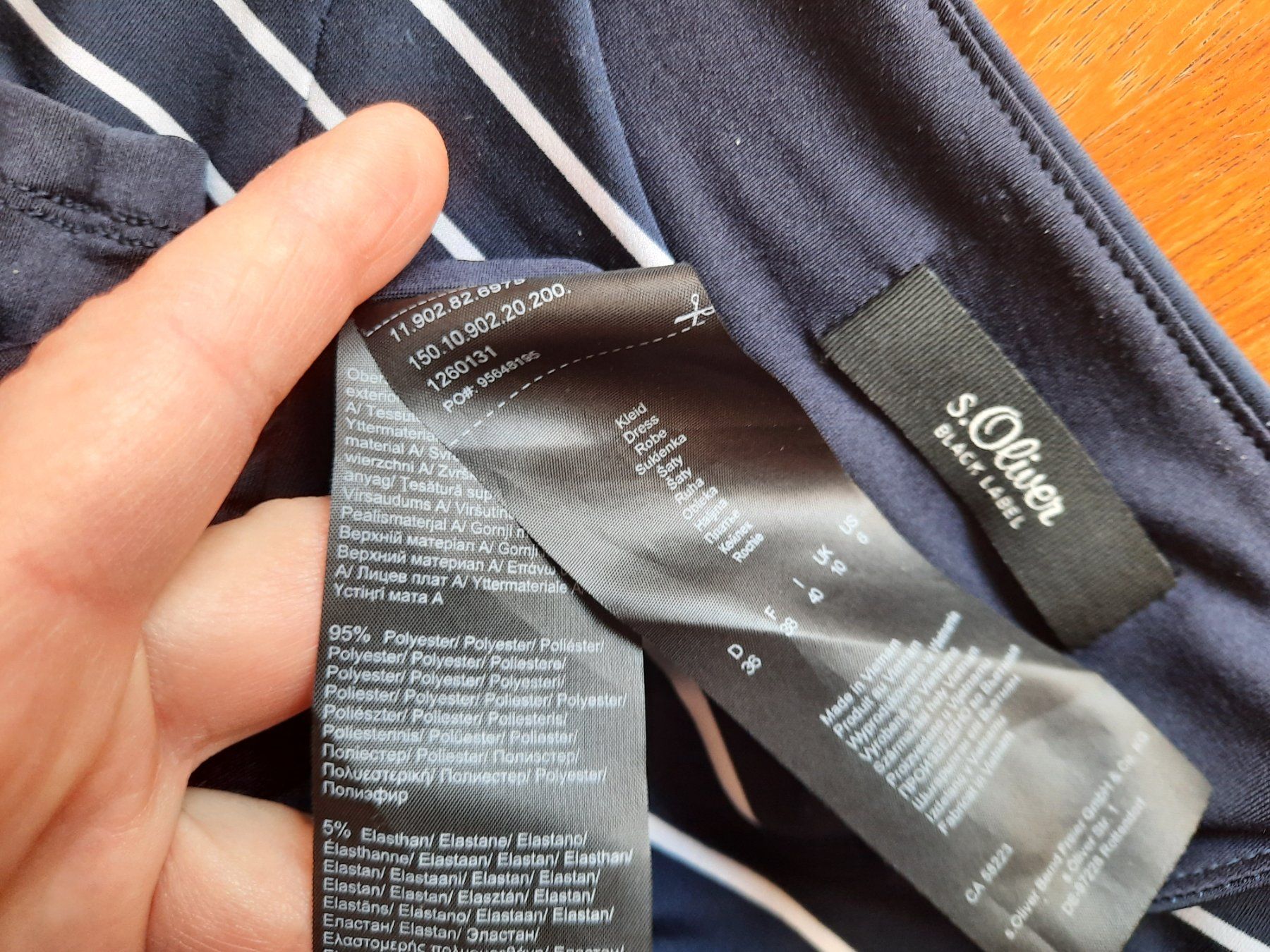 S.Oliver Vestiti: S.OLIVER Damen Kleid 36 ungetragen – Nuovo (secondo la descrizione) da Buchs SG venduto da miska01 1