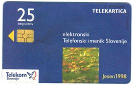 Telefonkarte Slowenien Chip-160
