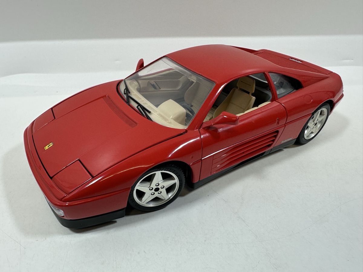 Bburago Modellini d'auto: Ferrari 348 tb 1:18, rot, BBURAGO – Usato da Zofingen venduto da rf9_x2xt 1