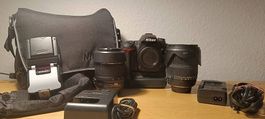 Nikon d 7000 mit viel Zubehör