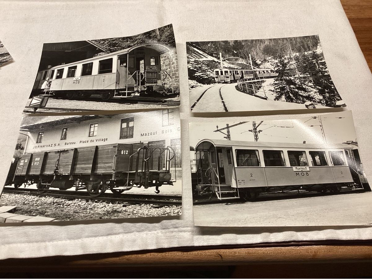 Cartes postales: Train MOB 12 cartes différentes en lot – D'occasion à Luc (Ayent) par Rebouille 2