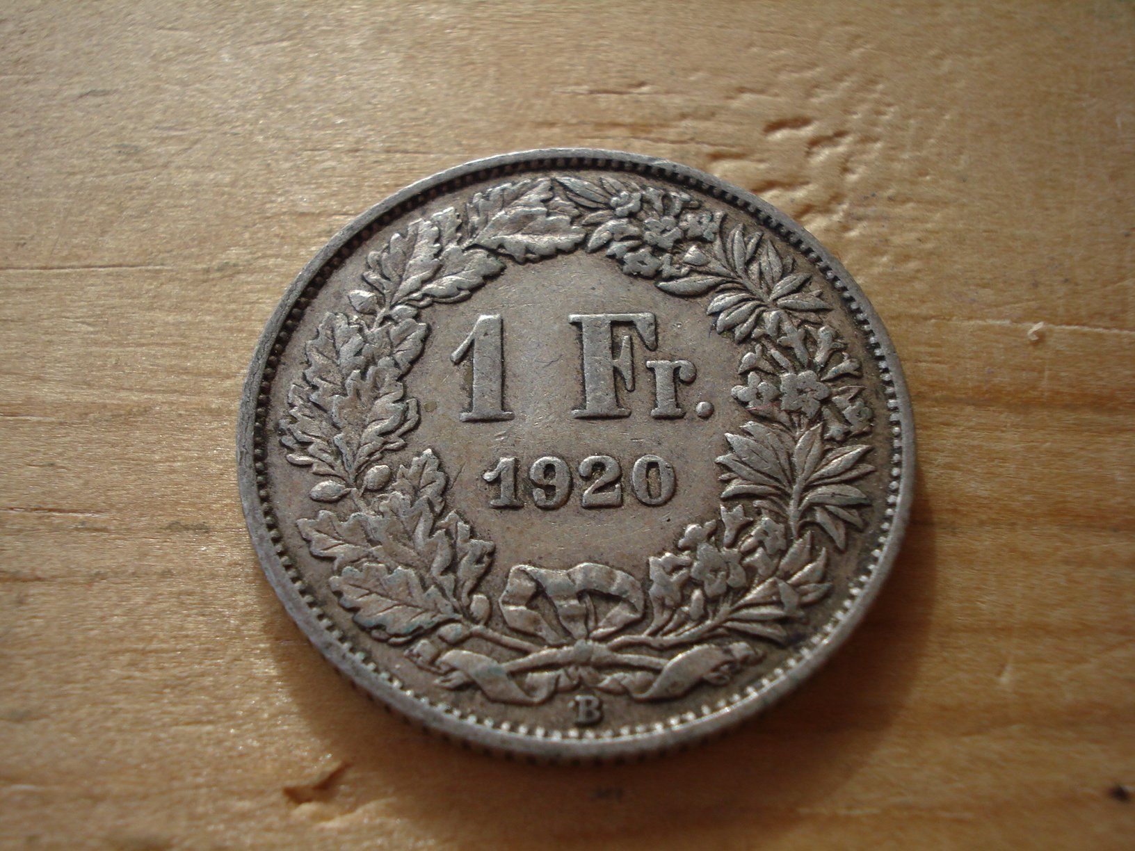 Tutti le monete: (D2) 1 Franken 1920 – Usato da Erlach venduto da Net-Coins