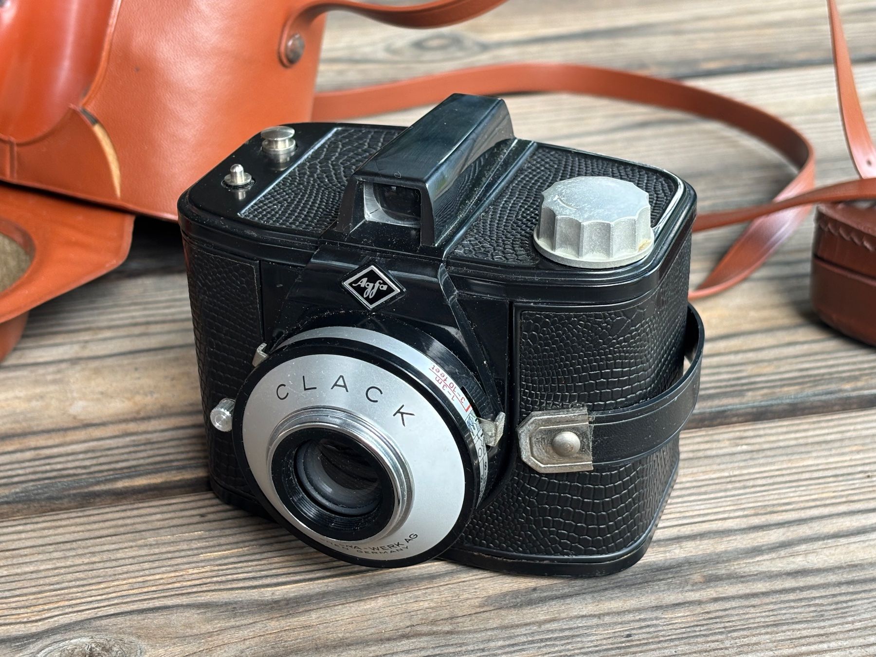 Agfa Fotocamera: antike Agfa CLACK Analog Kamera – Usato da Lüchingen venduto da Eeizo 3