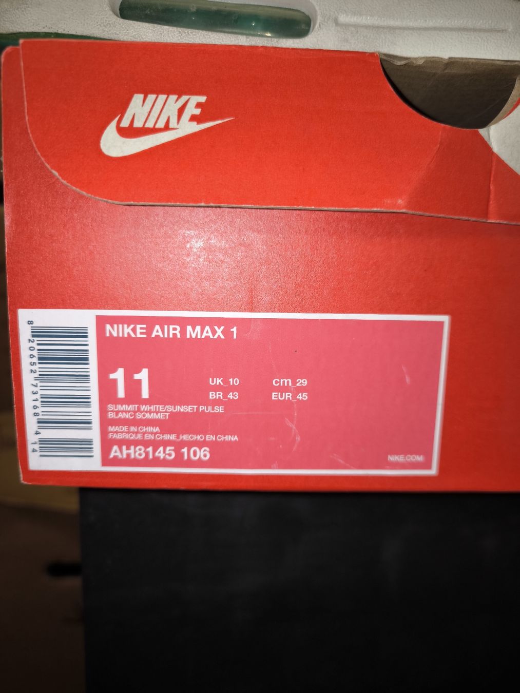 Scarpe da uomo: Nike Air Max 1 Watermelon – Usato da Zürich venduto da l.to 1
