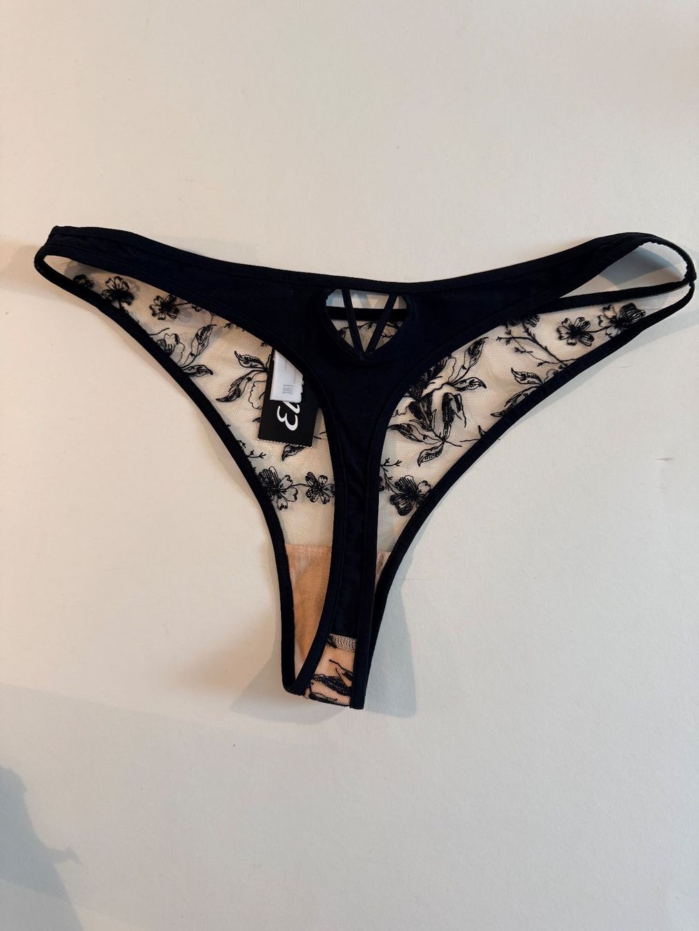 Etam Altra biancheria intima: ETAM, String FOUGE, Grösse 34, Farbe Schwarz – Nuovo e nell'imballaggio originale da Rudolfstetten venduto da gst_g7xl 2