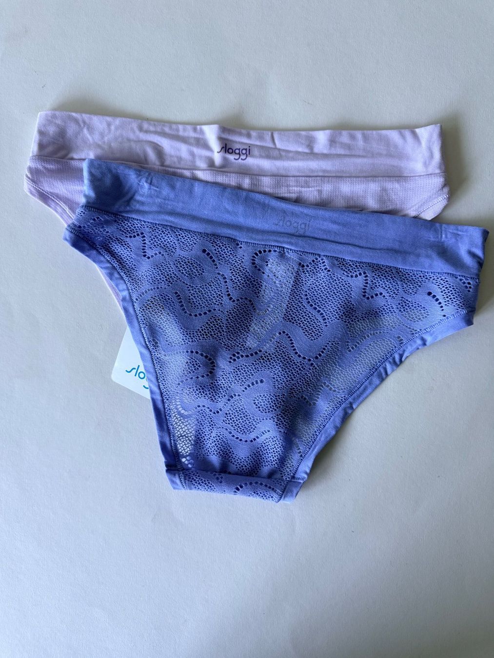 Sloggi Sonstige Unterwäsche: SLOGGI, Mini Go Allround, One Size, 2 Stk.  Helllila/-blau – Neu und originalverpackt aus Rudolfstetten von gst_g7xl 5