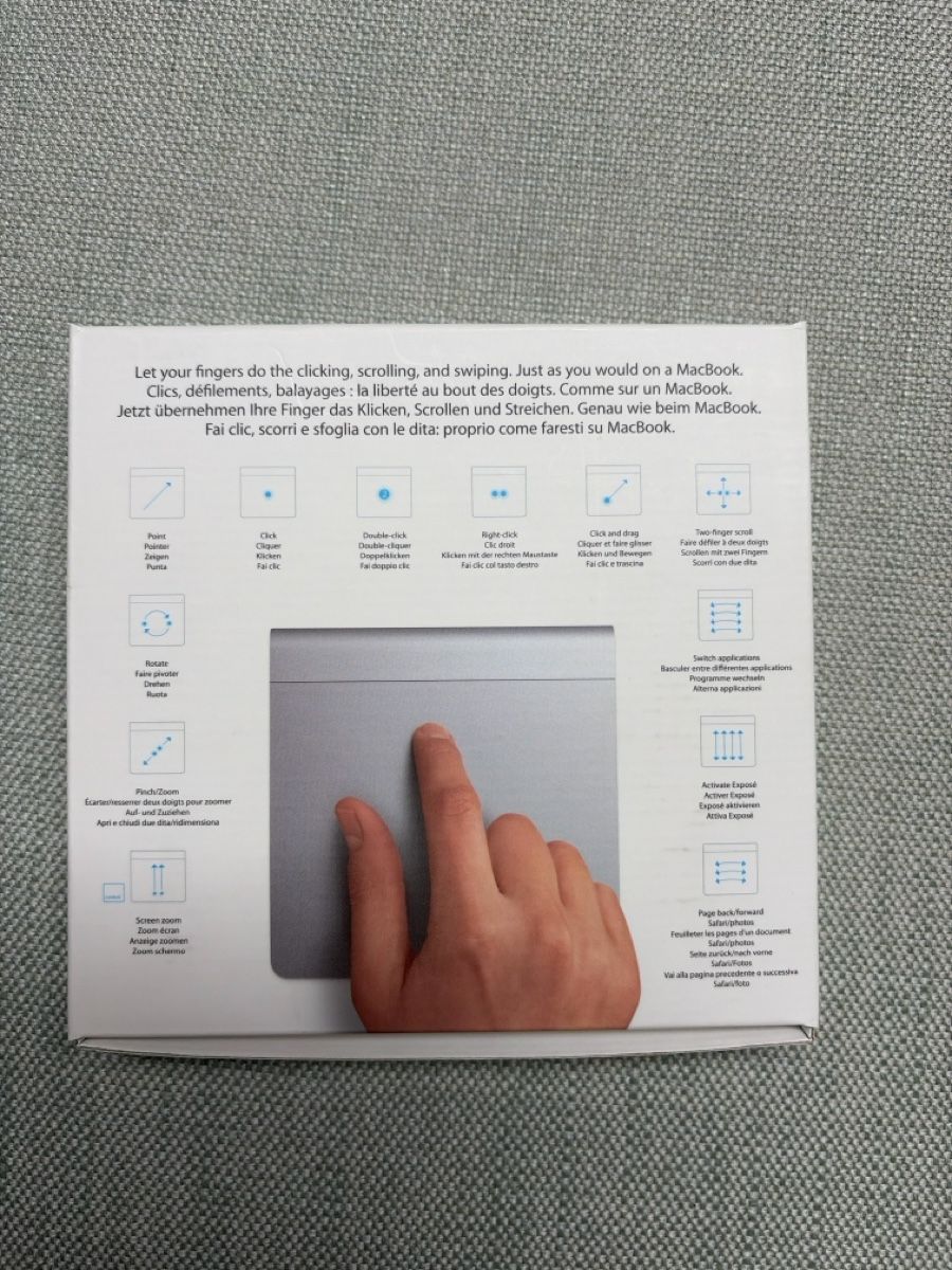 Apple Tastiere: Apple Magic Trackpad Wireless neuwertig – Usato da Luzern venduto da geko1291 3