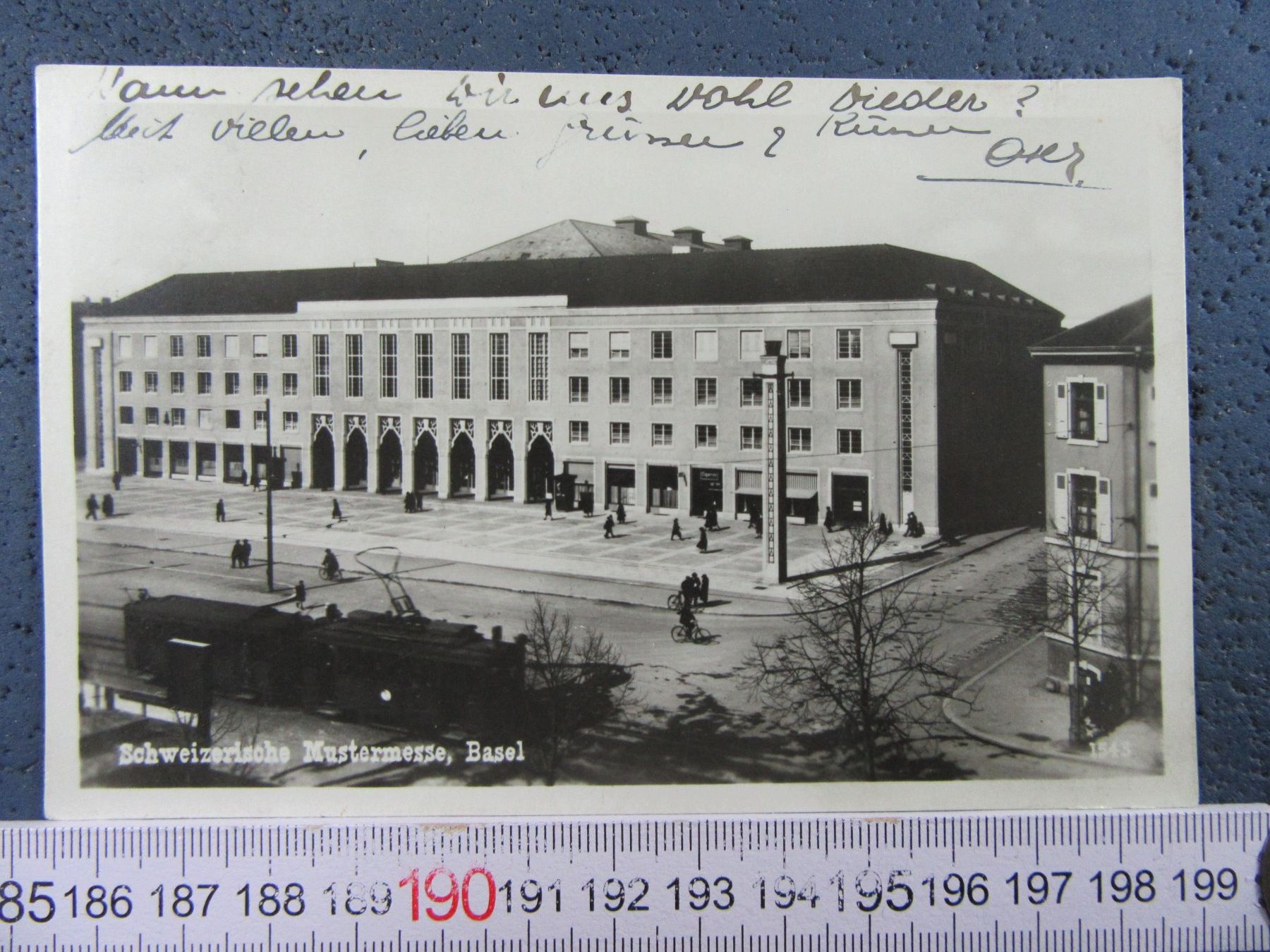 Cartoline postali: BASEL 1930 SCHW.MUSTERMESSE MUBA AK-BS – Usato da Ettingen venduto da Hausi4711