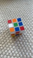 Rubik's Cube puzzle plastic multi-colored used