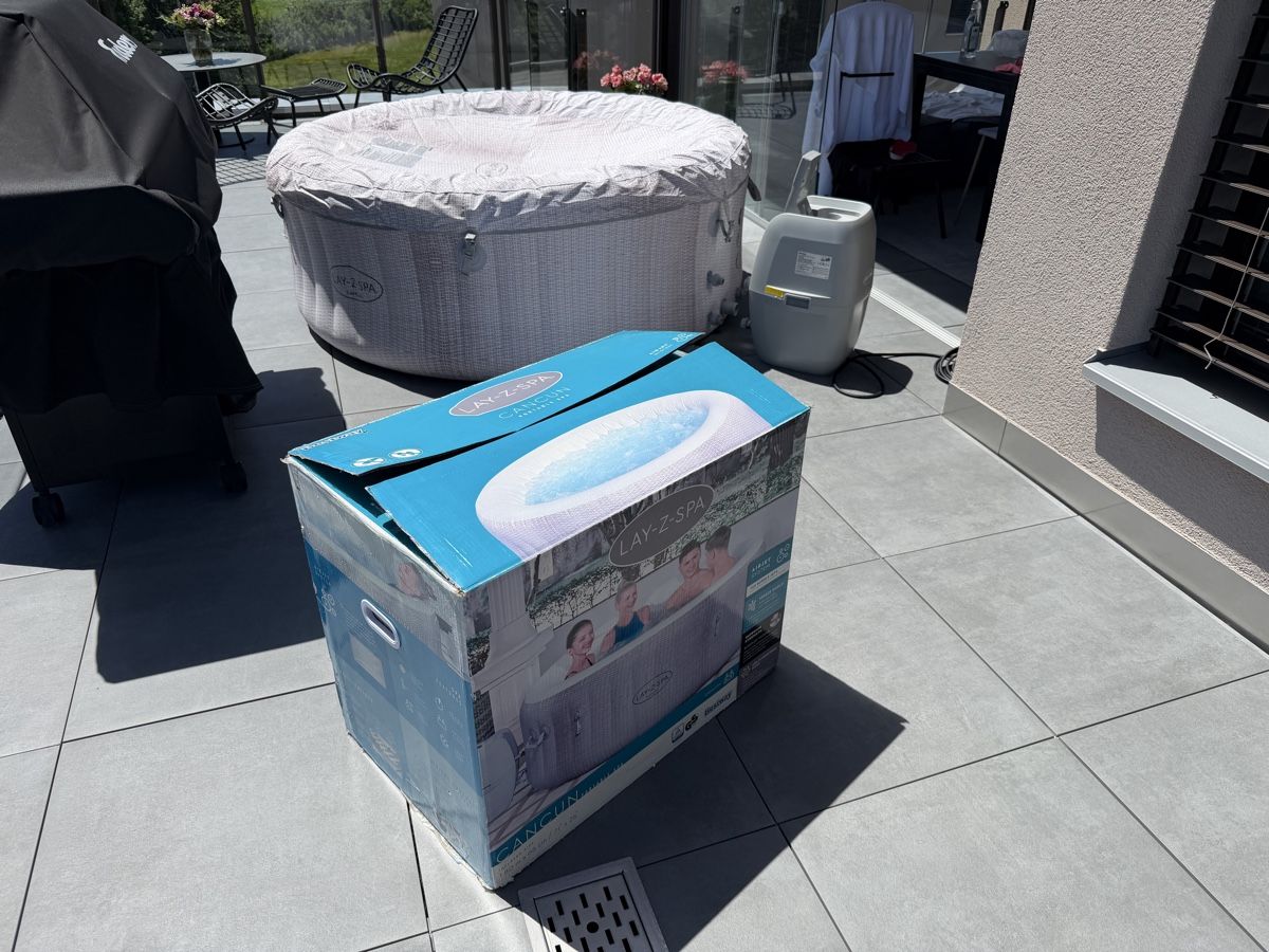 Whirlpool: Lay-Z-Spa Cancun Whirlpool - gebraucht – Usato da Ermenswil venduto da takethisitem 3