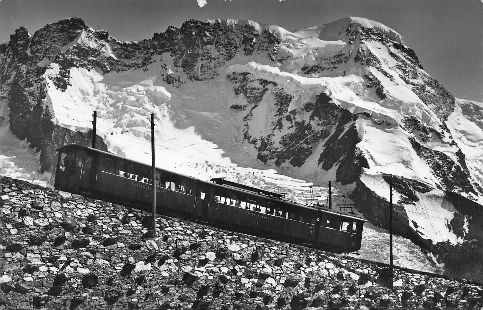 Ansichtskarten: Gornergrat bahn Breithorn – Gebraucht aus Biasca von Blenio71