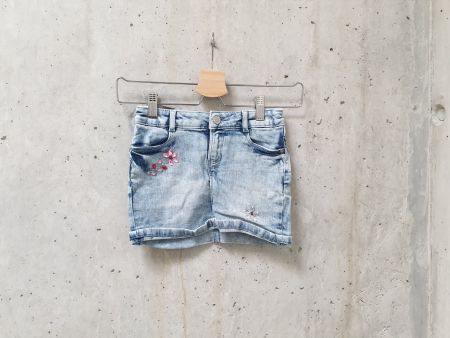 Jupe en jeans Orchestra, bleu denim clair, fille, taille 122
