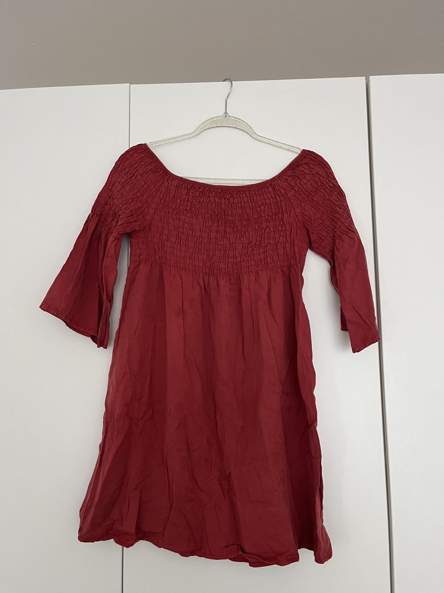 Zebra Vestiti: Sommerkleid Rot Grösse S – Usato da Oberrieden venduto da sha_kzs8