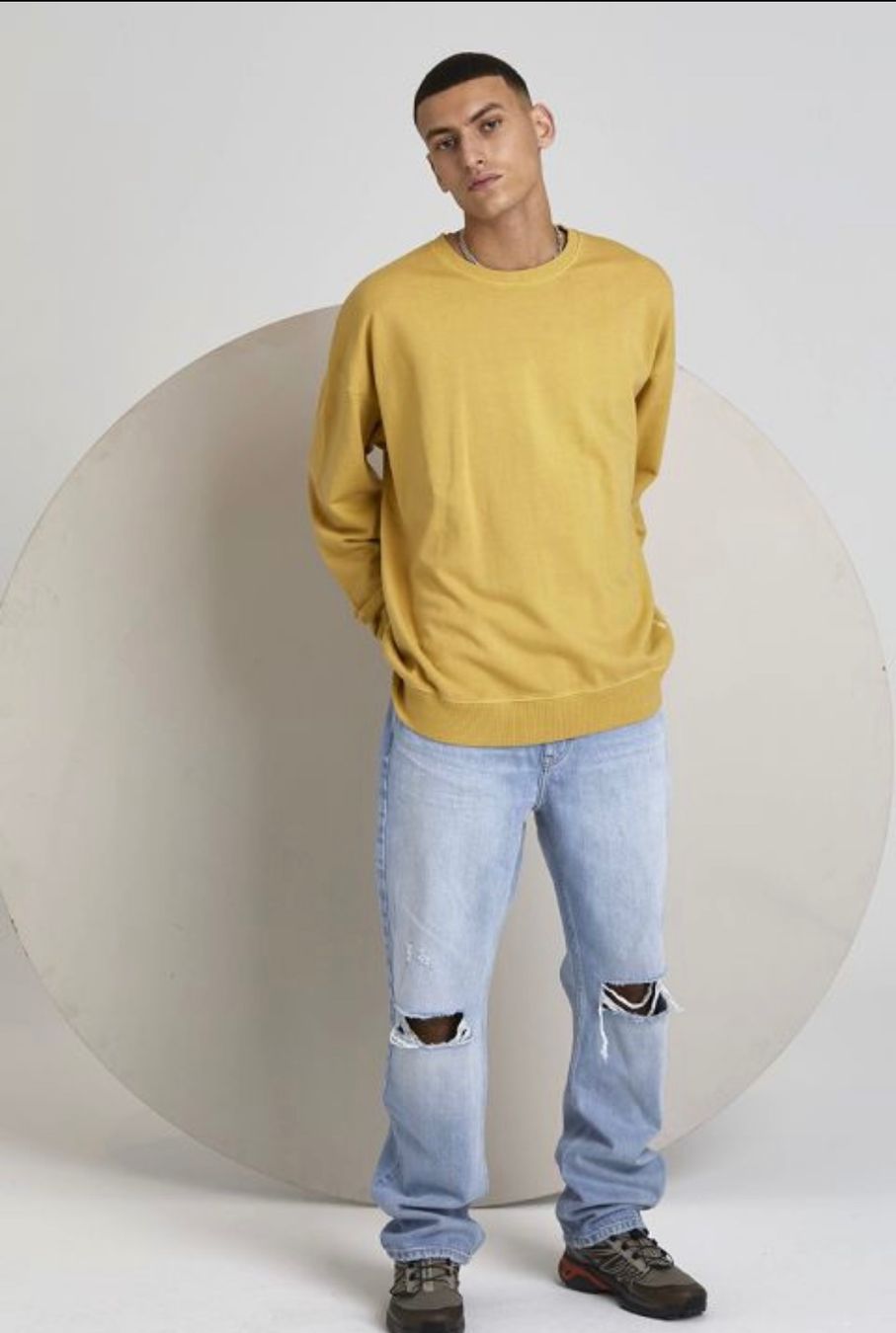 Maglioni & Felpe: Just Junkies Herren Pullover in Senfgelb, Grösse XXL – Usato da Winterthur venduto da GutKeS 3