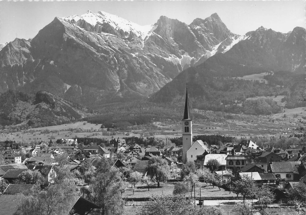 AK Bad Ragaz mit Falknis | Kaufen auf Ricardo