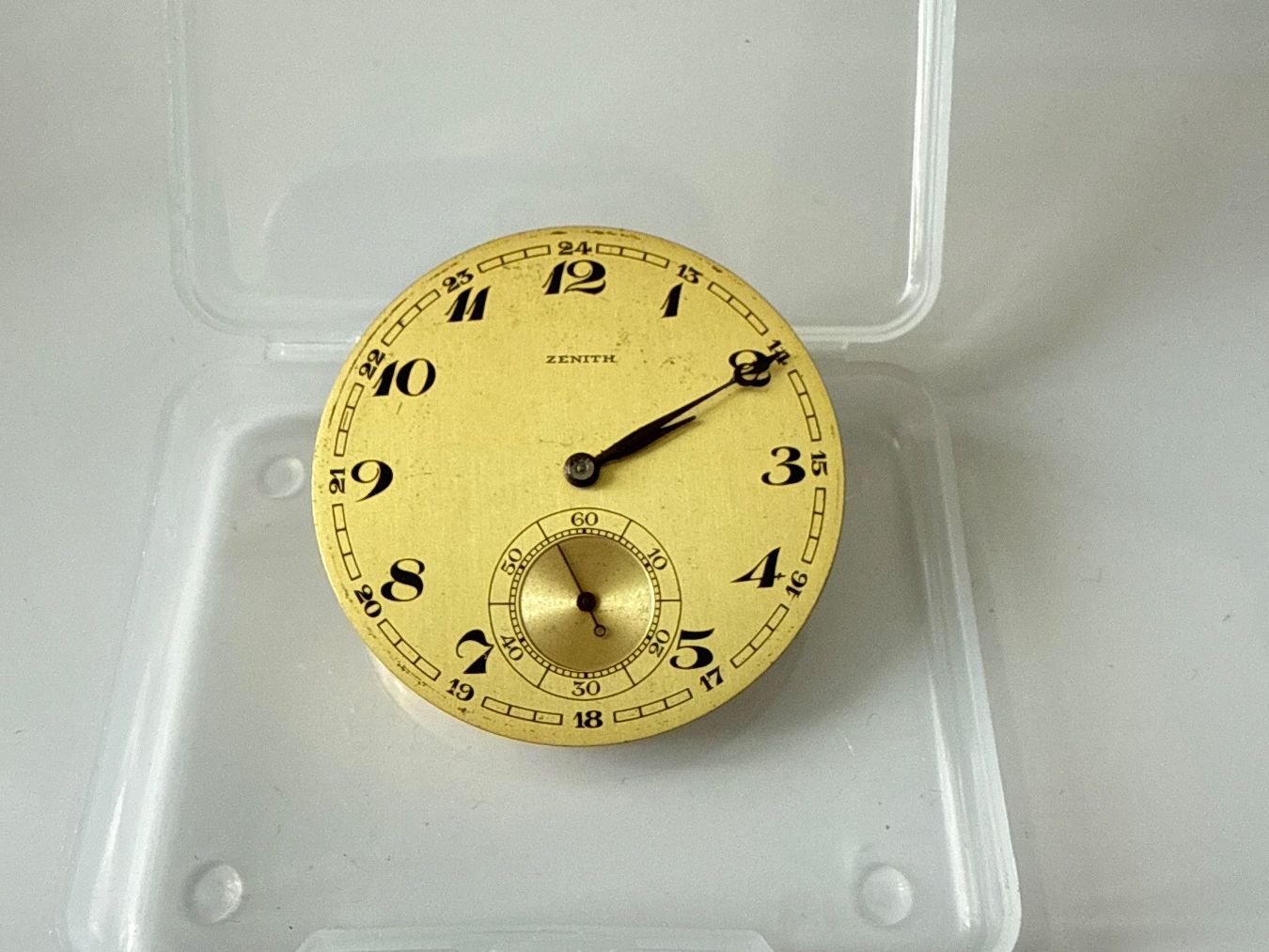 Zenith Uhren: Zenith Taschenuhrwerk läuft – Gebraucht aus Stadel von amigo014