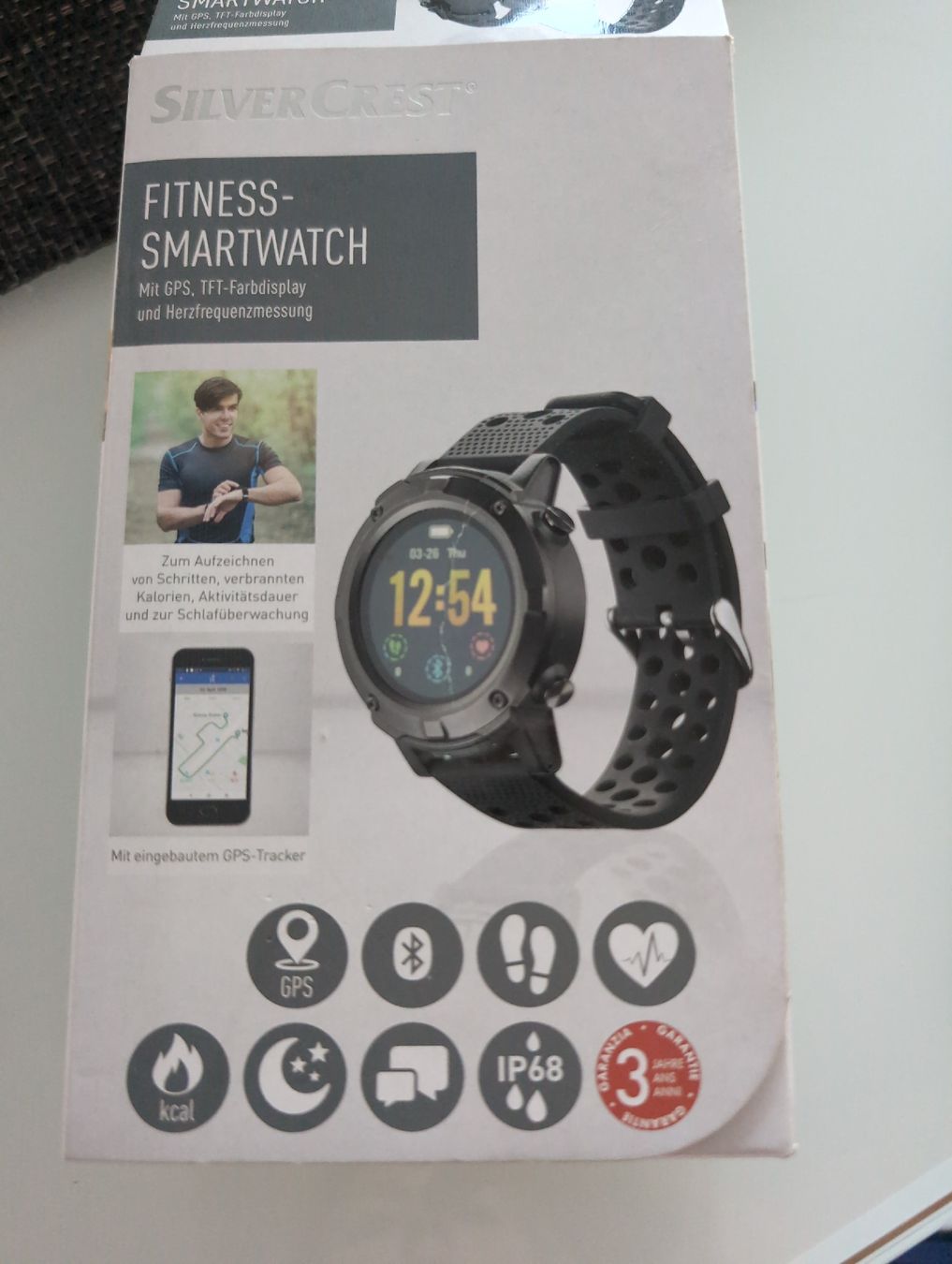 Smartwatch: Fitness Smart Watch TouchScreen Silver Crest – Usato da Jona venduto da Schaniarle