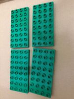 SET 4x LEGO DUPLO Platten grün (32 Noppen) – 🐞🐞🐞