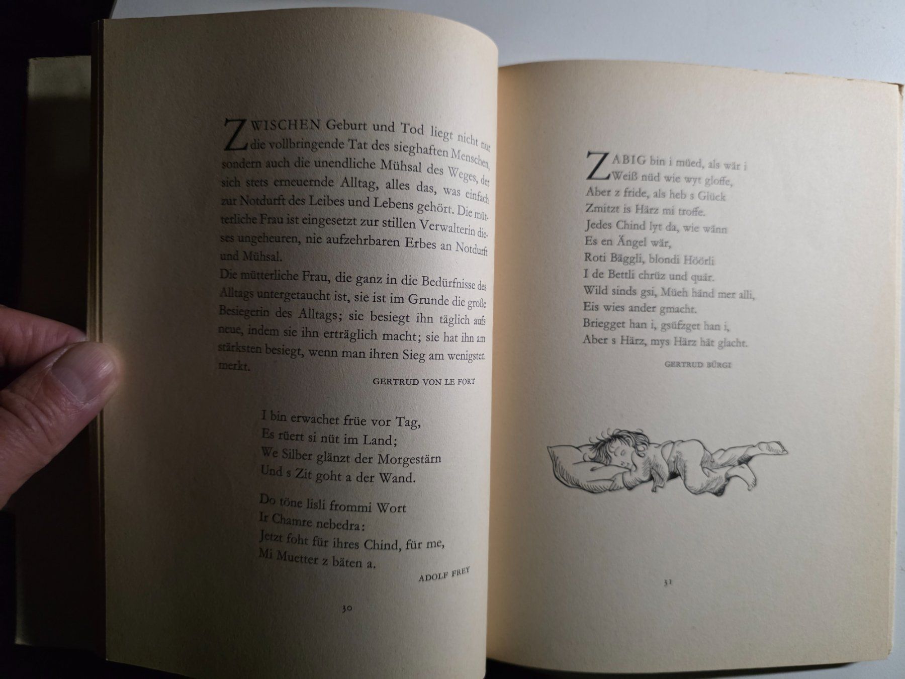 Libri: Mutter Büchlein - illustriert von Hedwig Spörri 1960 – Usato da Walterswil BE venduto da Lonitti 6