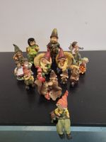 15 Dekofiguren Wichtel Gnome Zwerge