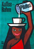 PILATUS - KAFFEE RAHM 1959 - Original Plakat