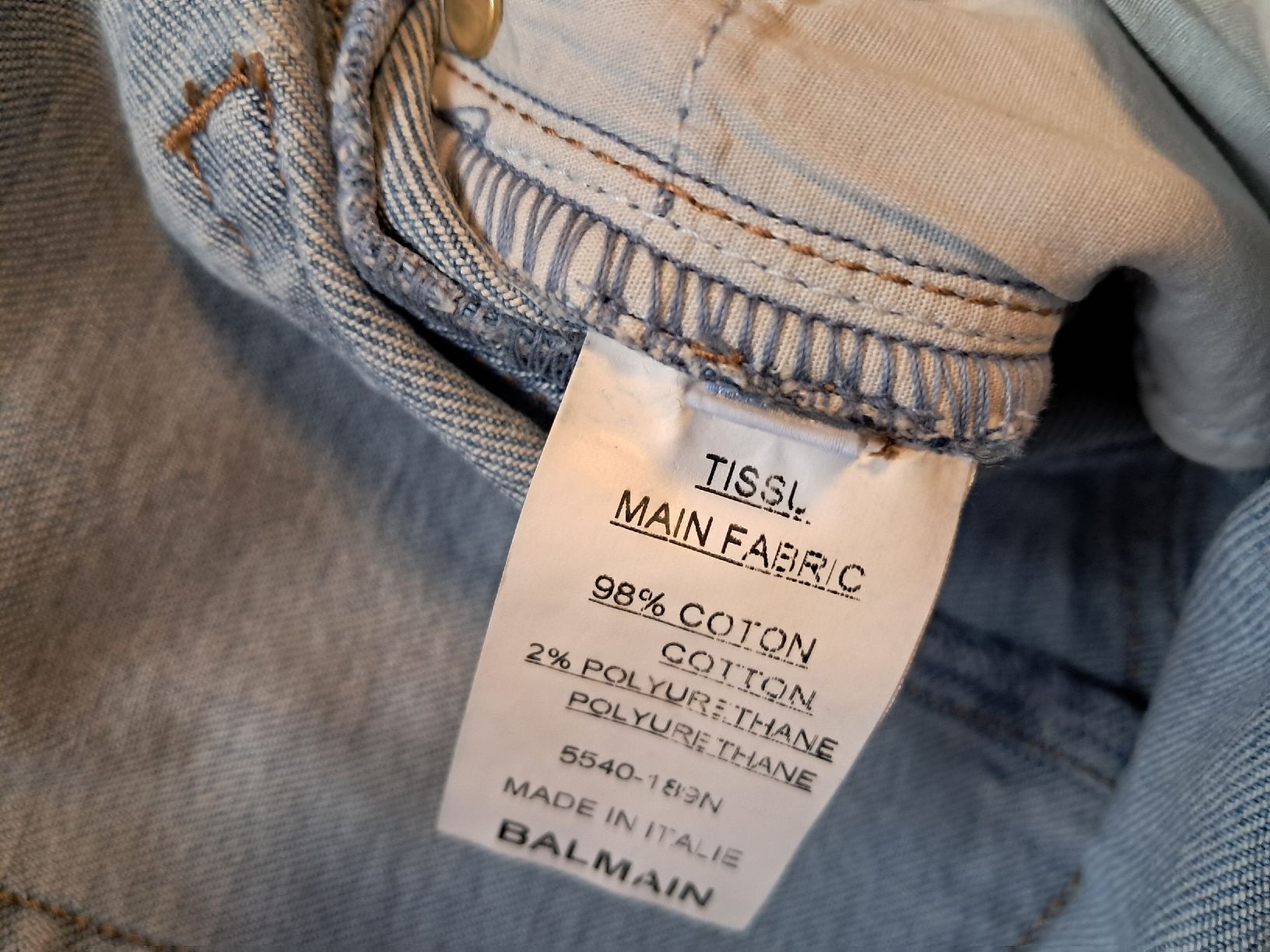 Balmain Jeans: Balmain Jeans 36 – Usato da Kefikon TG venduto da theratpack20 6