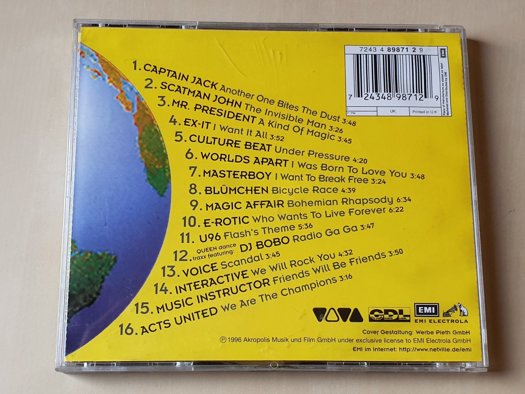 CDs: Queen Dance Traxx I – Gebraucht aus Stansstad von collectorsshop 1