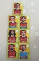 Autocollants Panini Espagne joueurs 7 pièces