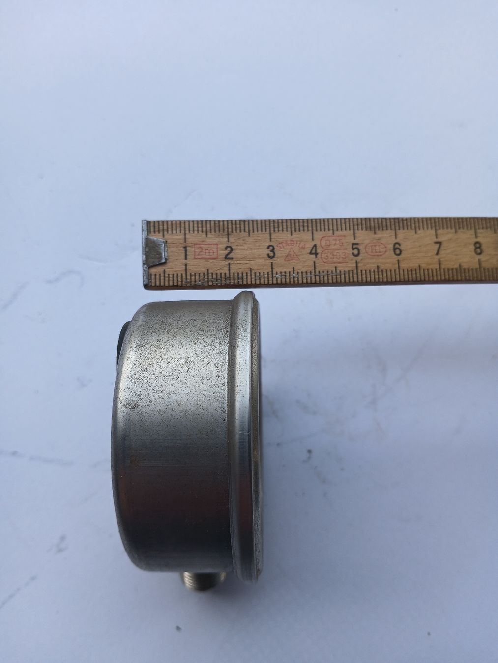 Misurare: Manometer / Druckmesser, gebraucht, Durchmesser 75 mm – Usato da Langenthal venduto da Egro50 4