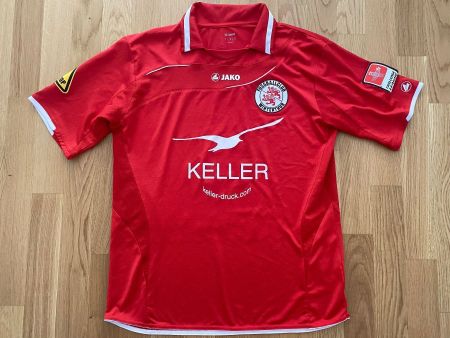 MATCHWORN FC WINTERTHUR # 6 SCHNORF TRIKOT FCW JAKO L