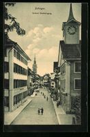 AK Zofingen, Unterer Stadteingang, 1914