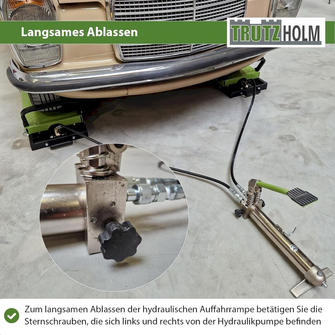 Rampe di accesso: 2x Hydraulische Auffahrrampe 1360kg – Nuovo e nell'imballaggio originale da Bottighofen venduto da zaap 3