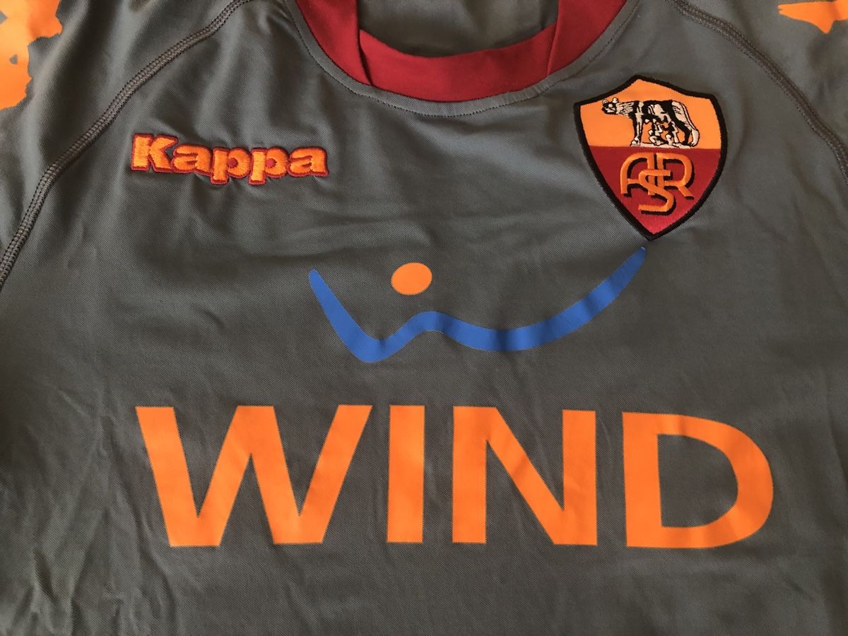 Kappa Canottiere & Pantaloni: Roma n27 maillot – Usato da Le Grand-Saconnex venduto da focamix 1