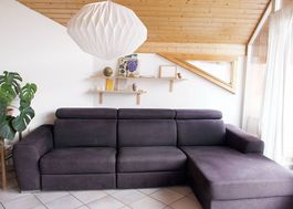 Canapé d'angle électrique 