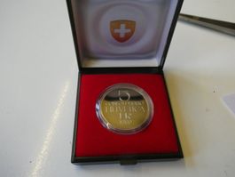 Schweiz 1980, 5 Franken Gedenkmünze PP in Etui