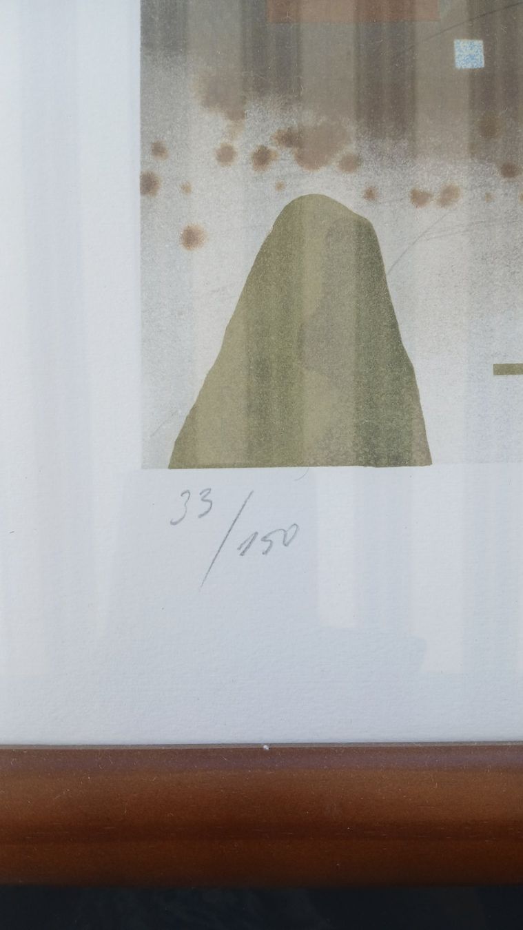 Grafica & Litografie: Karl Korab, Farbradierung num./sig. – Usato da Udligenswil venduto da Quarz2002 1