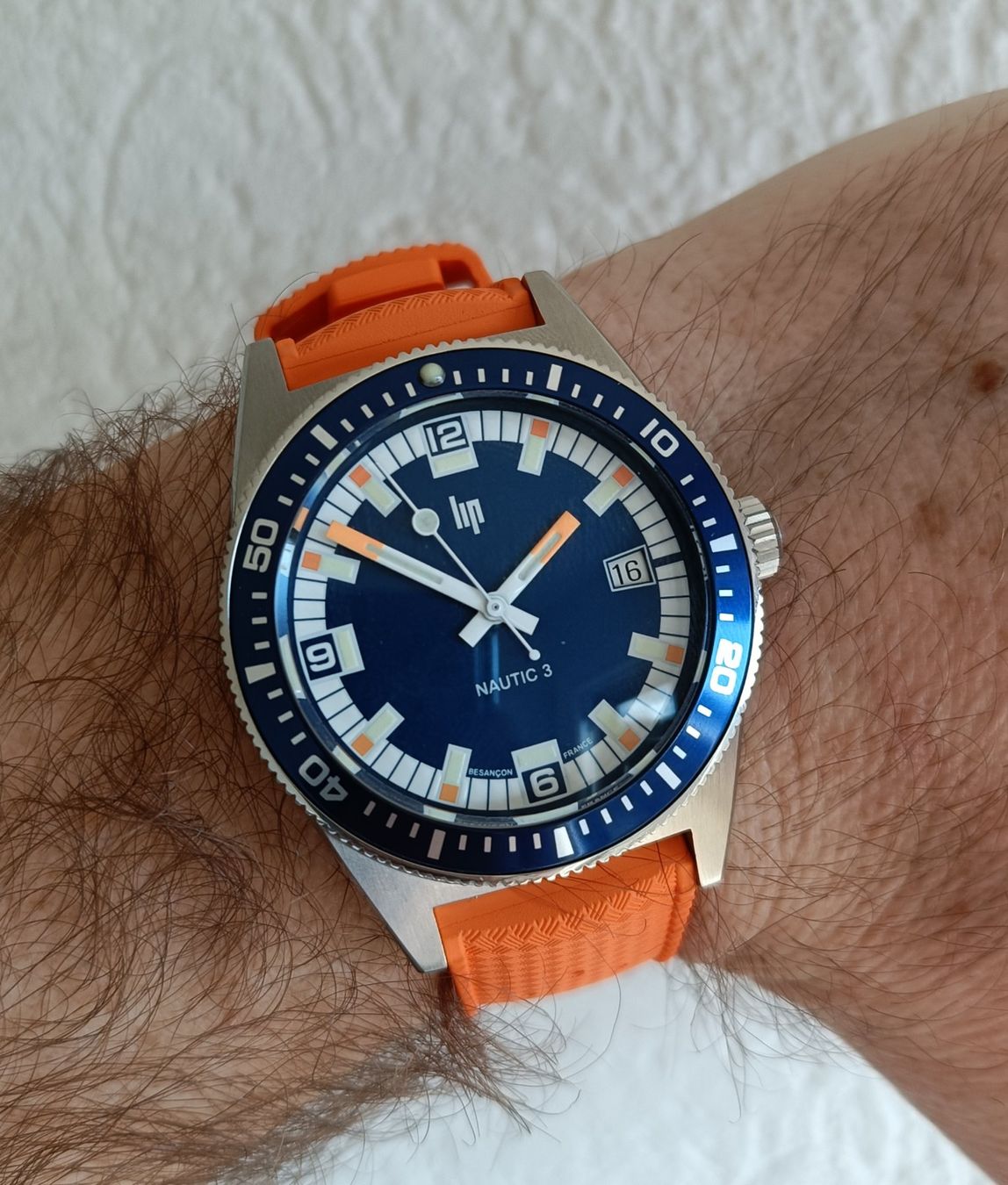 Lip Orologi: Lip Nautic 3 - La Joux-Perret G100 - Full Set – Usato da Fribourg venduto da Vintage_Collector 1