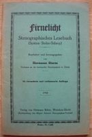 Stenographisches Lesebuch - Firnelicht