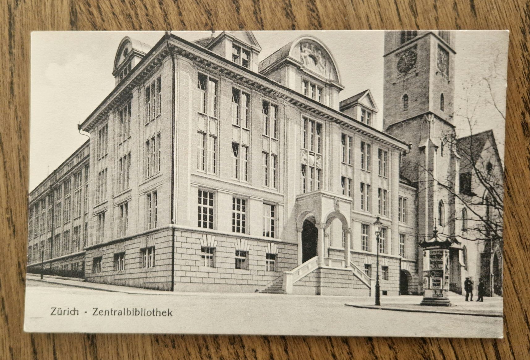 Cartoline postali: Zürich, Zentralbibliothek – Usato da Ebikon venduto da Donar50