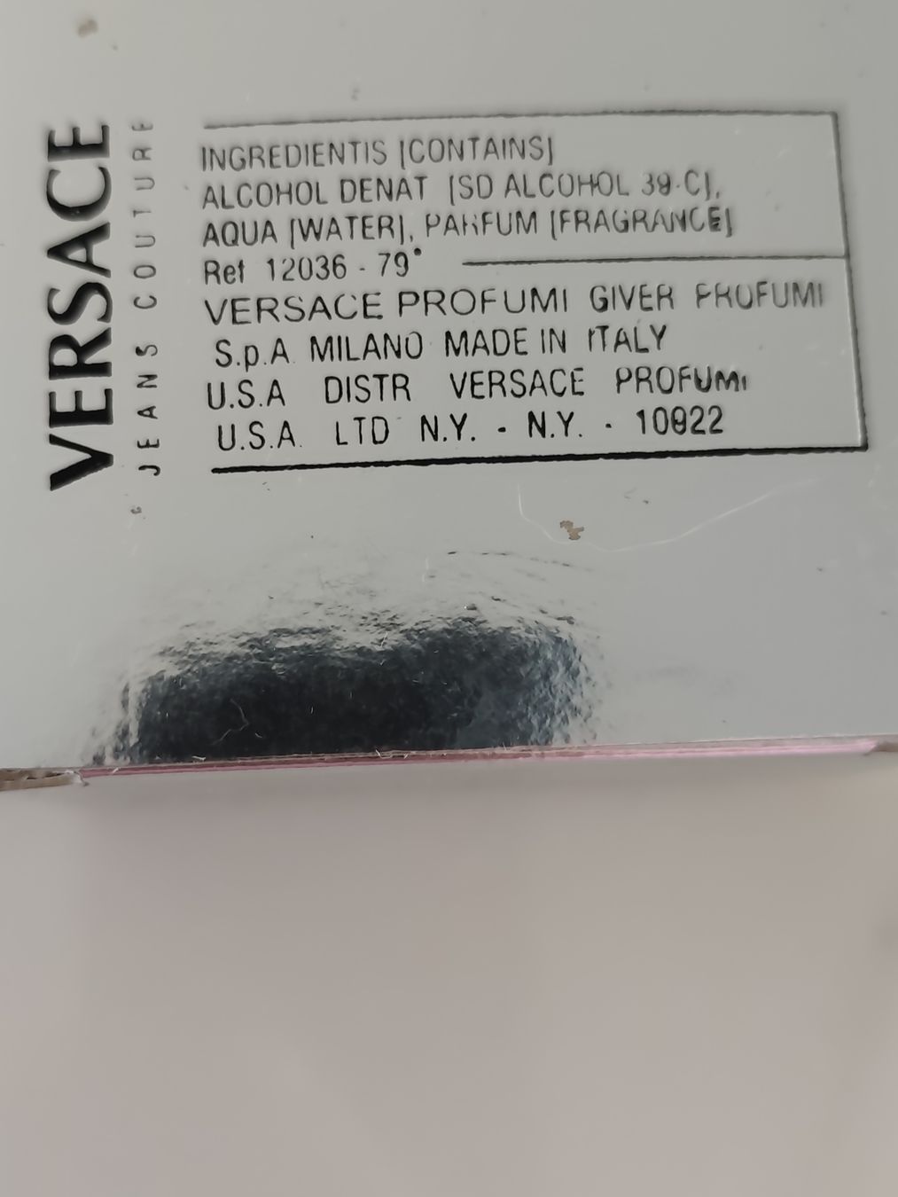 Versace Profumi & Eau de Toilette: Parfume Versace Jeans Couture 100 ml edt – Usato da Männedorf venduto da Ursik_OnlineShop 2