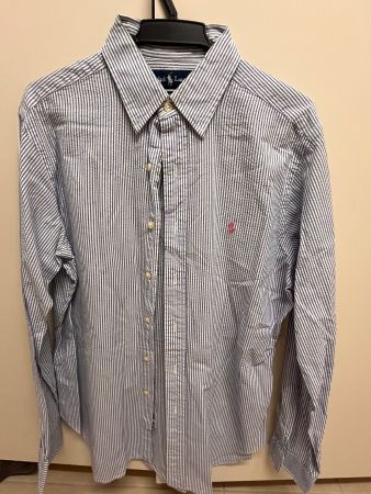 Polo Ralph Lauren Hemd / Seersucker / Gr. M