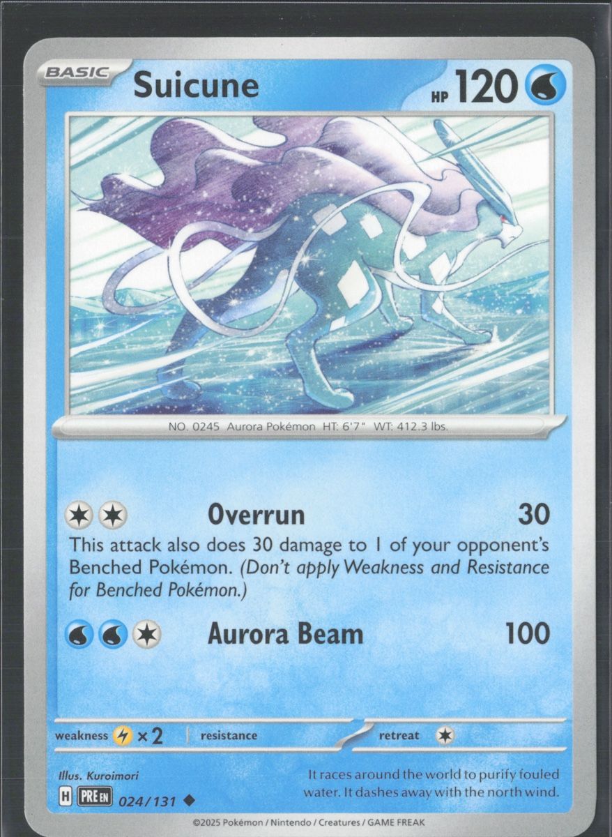 Pokémon Carte collezionabili: POKÉMON / Suicune / Prismatic Evolutions 🇺🇸 – Usato da Herzogenbuchsee venduto da TCG-High-Quality