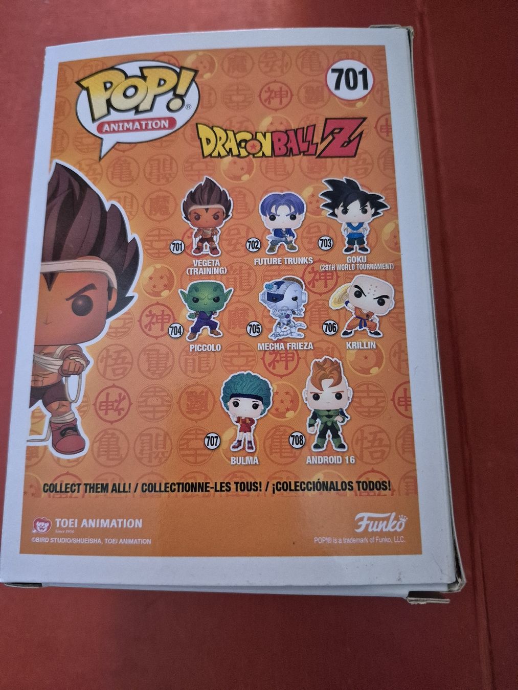 Funko Figuren: Figurine Pop Animation Dragon Ball Z Vegeta 701 – Gebraucht aus Penthalaz von yve_wsq8 2